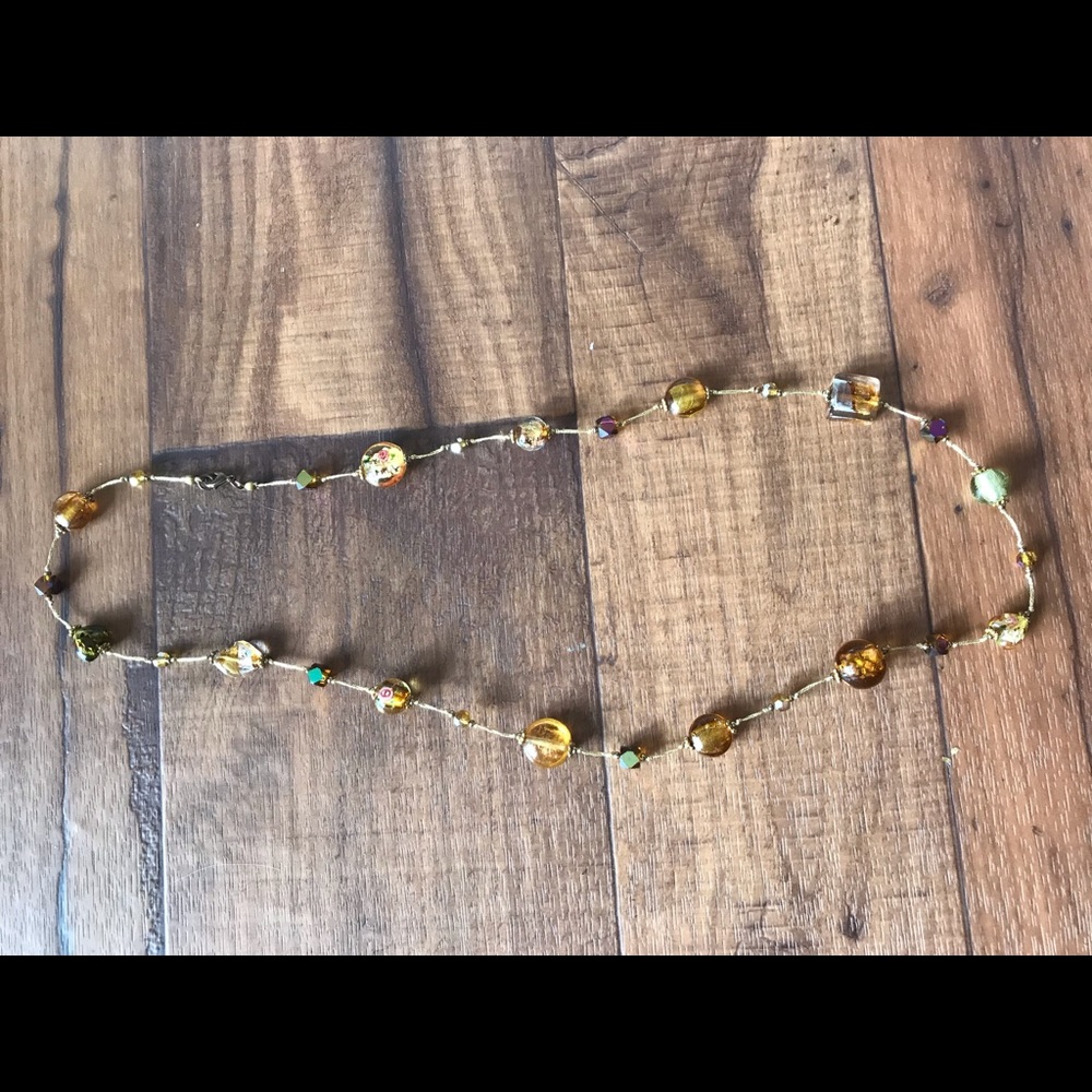 Gold Jewel Necklace